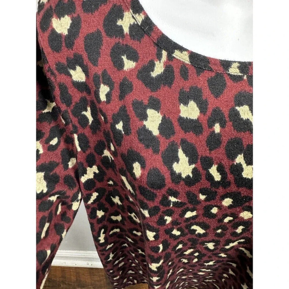 C Christian Los Angeles Cheetah Long Sleeve Button Up Back Shirt 3XL - Picture 2 of 7